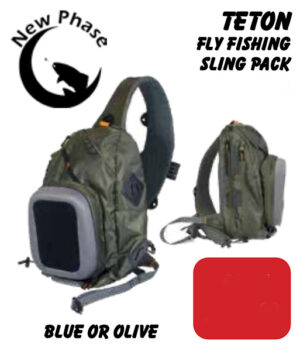 New Phase  1809 Teton Fly Fishing Sling Pack